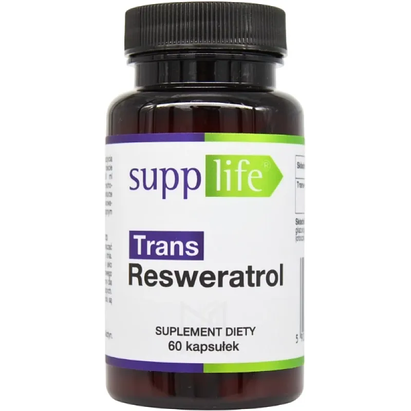 SUPPLIFE Trans-Resweratrol 60 kaps.