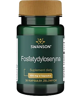 SWANSON Phosphatidylserine 100mg 30 kaps.