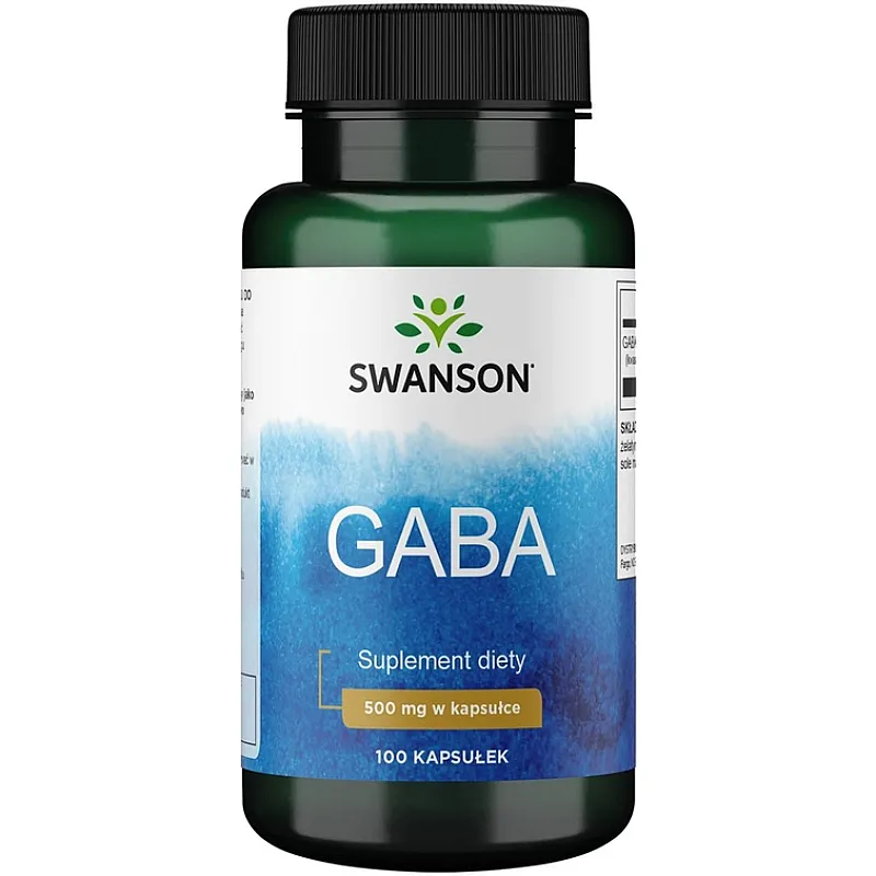 SWANSON Gaba 500mg 100 kaps.