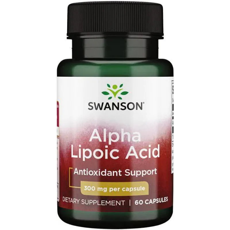 SWANSON Alpha Lipoic Acid 300mg 60 kaps.