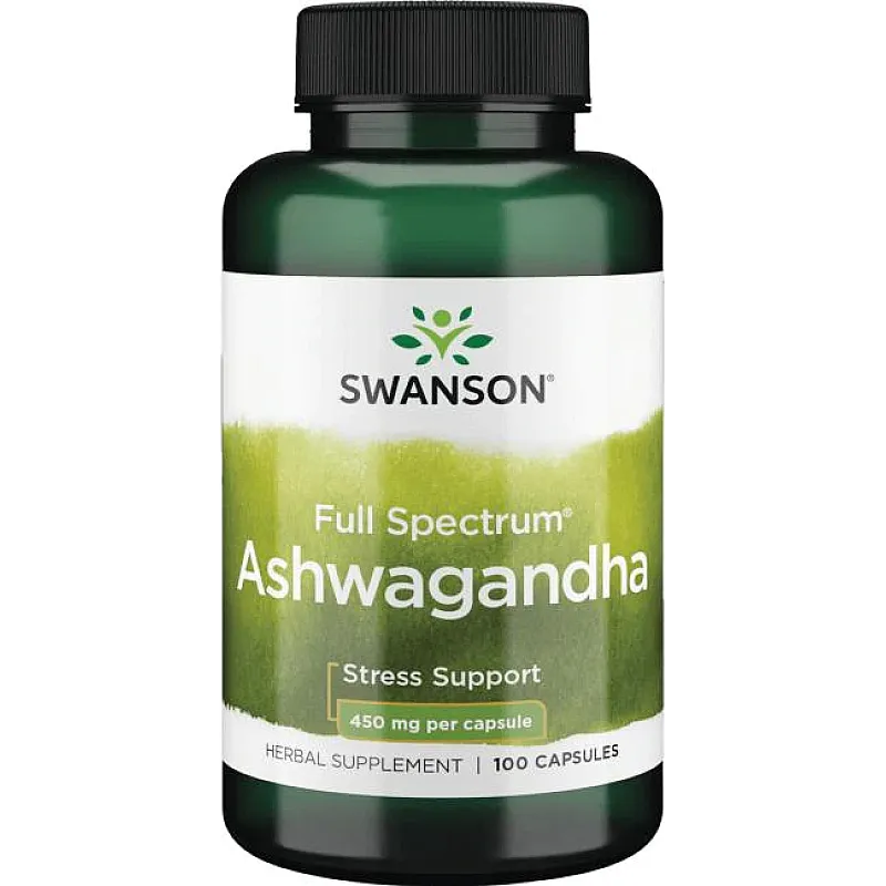 SWANSON Ashwagandha 100 kaps.