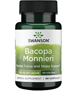 SWANSON Bacopa Monniera 50mg 90 kaps.