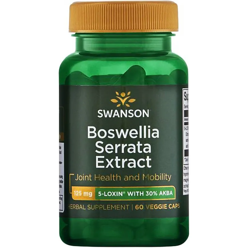 SWANSON Boswellia Serrata Extract 125mg 60 kaps.