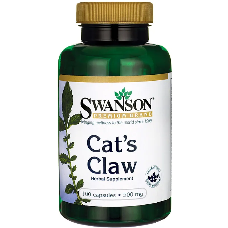 SWANSON Cat's Claw 500mg 100 kaps.