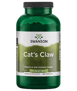 SWANSON Cat's Claw 500mg 250 kaps.