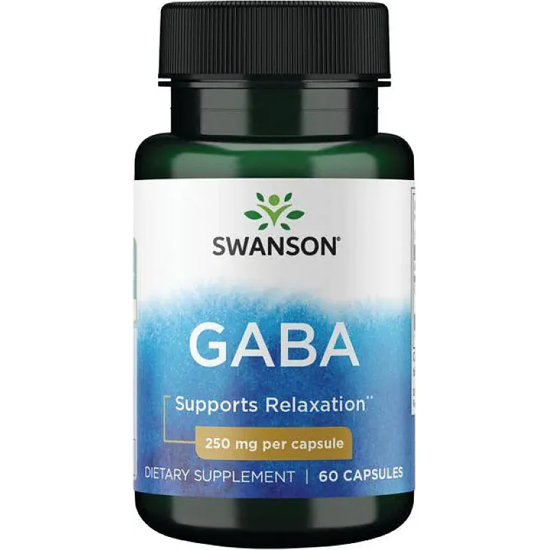 SWANSON Gaba 250mg 60 kaps.