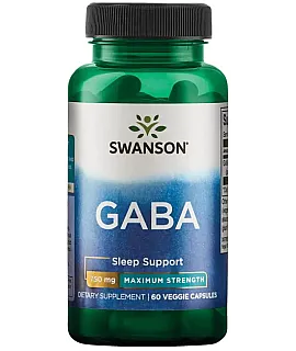 SWANSON Gaba 750mg 60 kaps.