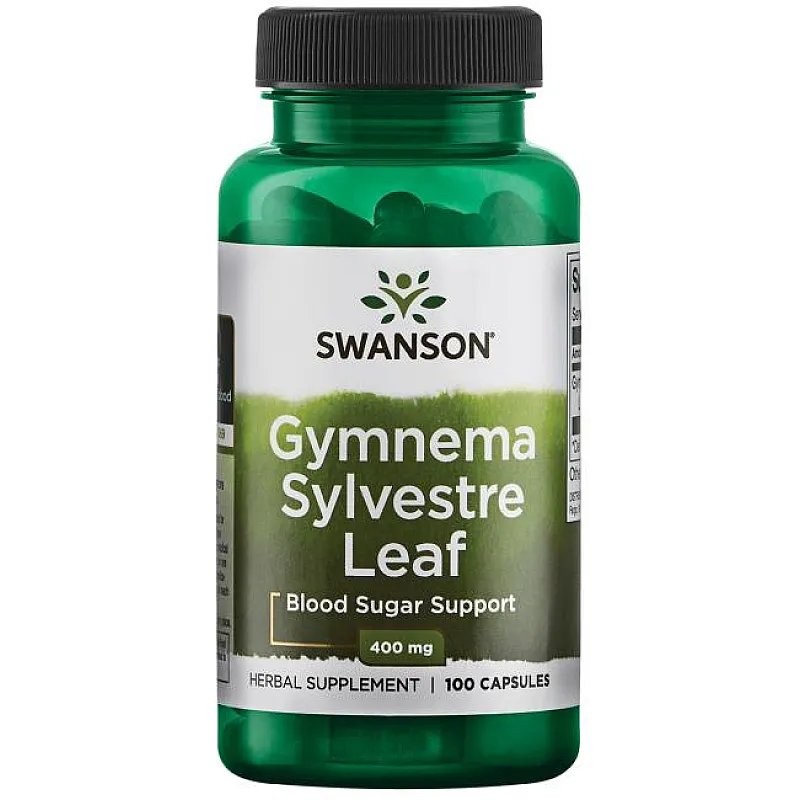 SWANSON Gymnema Sylvestre Leaf 400mg 100 kaps.