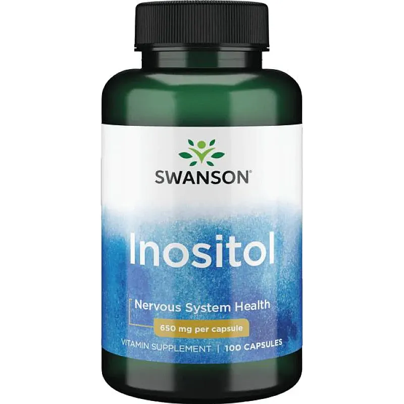 SWANSON Inositol 650mg 100 kaps.