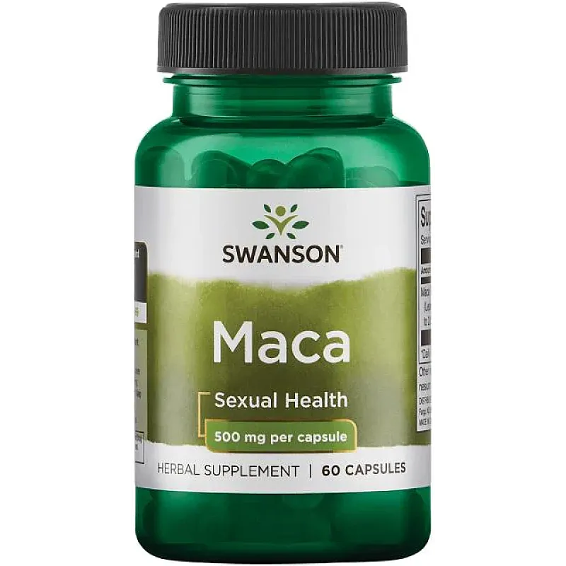 SWANSON Maca 500mg 60 kaps.