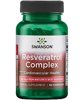 SWANSON Resveratrol Complex 60 kaps.