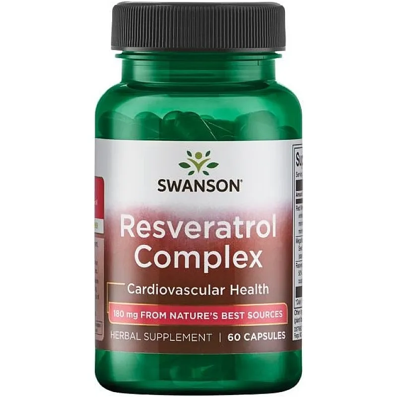 SWANSON Resveratrol Complex 60 kaps.