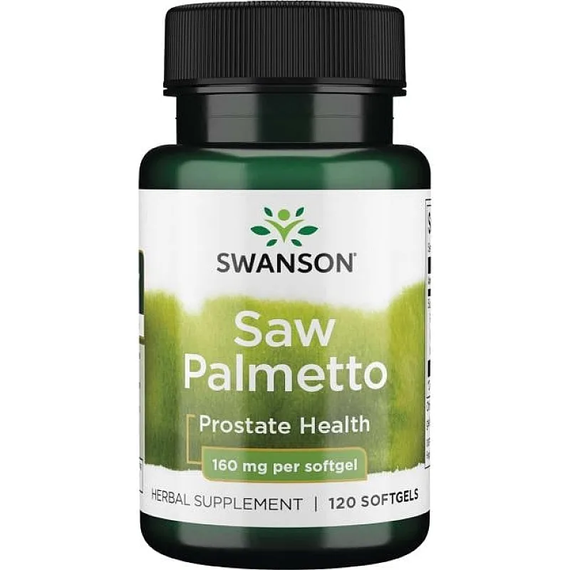 SWANSON Saw Palmetto 160mg 120 kaps.