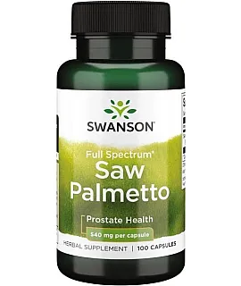 SWANSON Saw Palmetto 540mg 100 kaps.