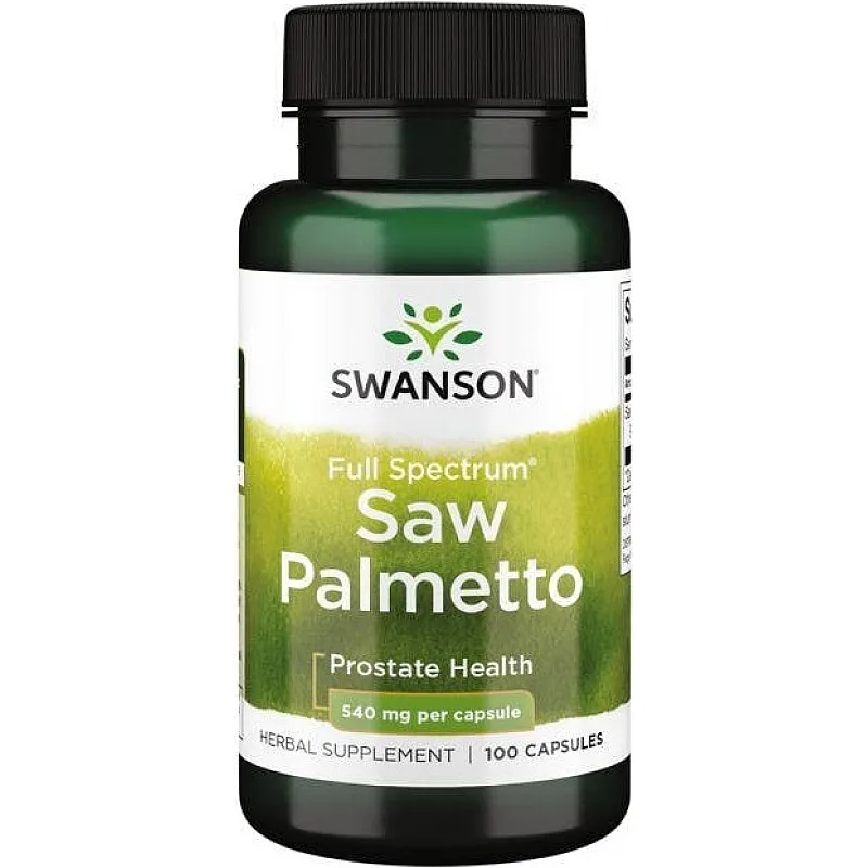 SWANSON Saw Palmetto 540mg 100 kaps.