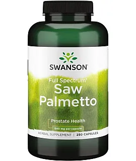 SWANSON Saw Palmetto 540mg 250 kaps.