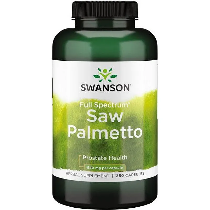 SWANSON Saw Palmetto 540mg 250 kaps.