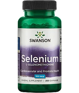 SWANSON Selenium 100mcg 200 kaps.