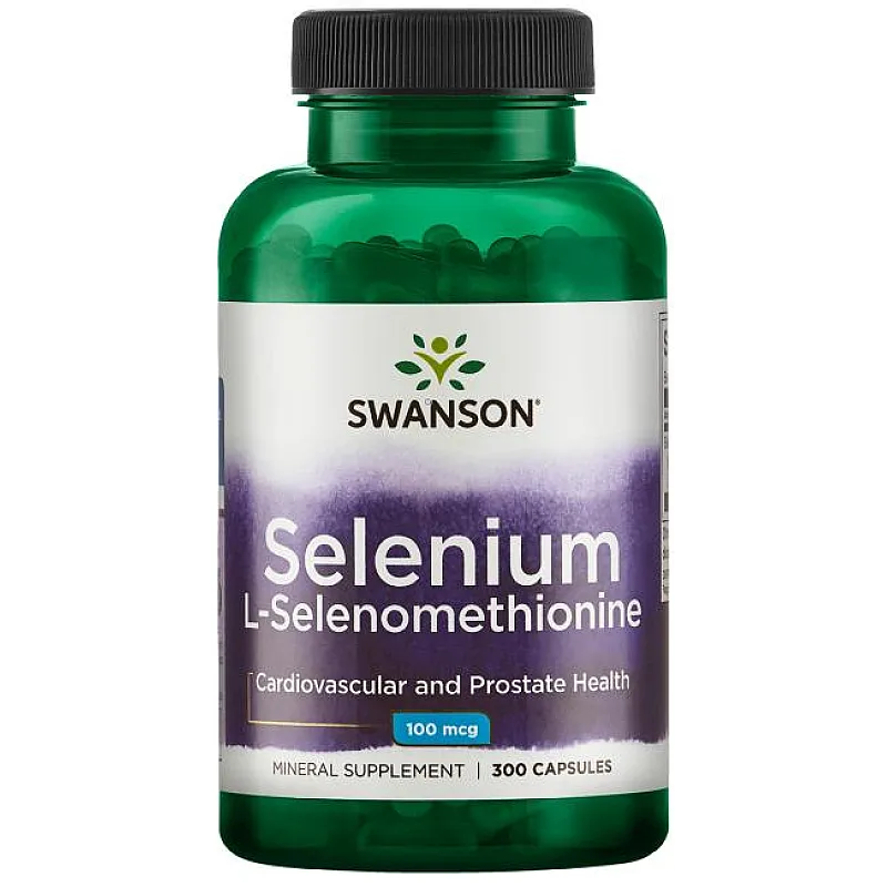 SWANSON Selenium 100mcg 300 kaps.