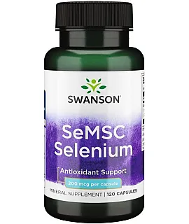 SWANSON SeMSC Selenium 200mcg 120 kaps.