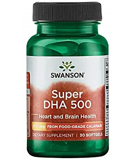 SWANSON Super DHA 500 30 softgels