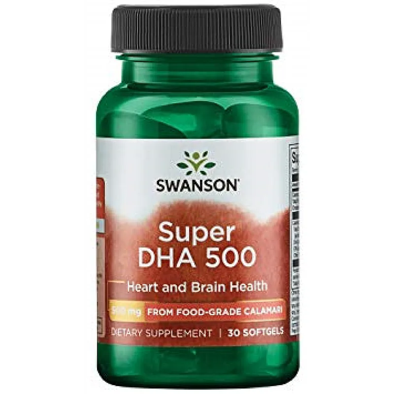 SWANSON Super DHA 500 30 softgels