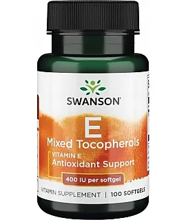 SWANSON Vitamin E Mixed Tocopherols 100 kaps.