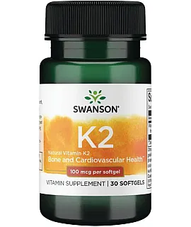 SWANSON Vitamin K2 100mcg 30 softgels