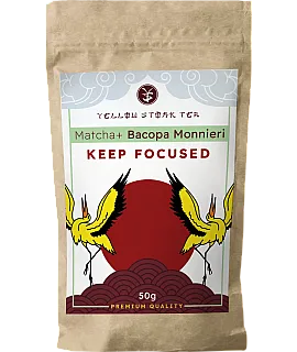 YELLOW STORK TEA Matcha+ Bacopa Monnieri 50g