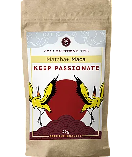 YELLOW STORK TEA Matcha+ Maca 50g